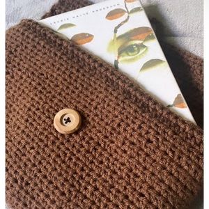 Crochet Book Sleeve Purse